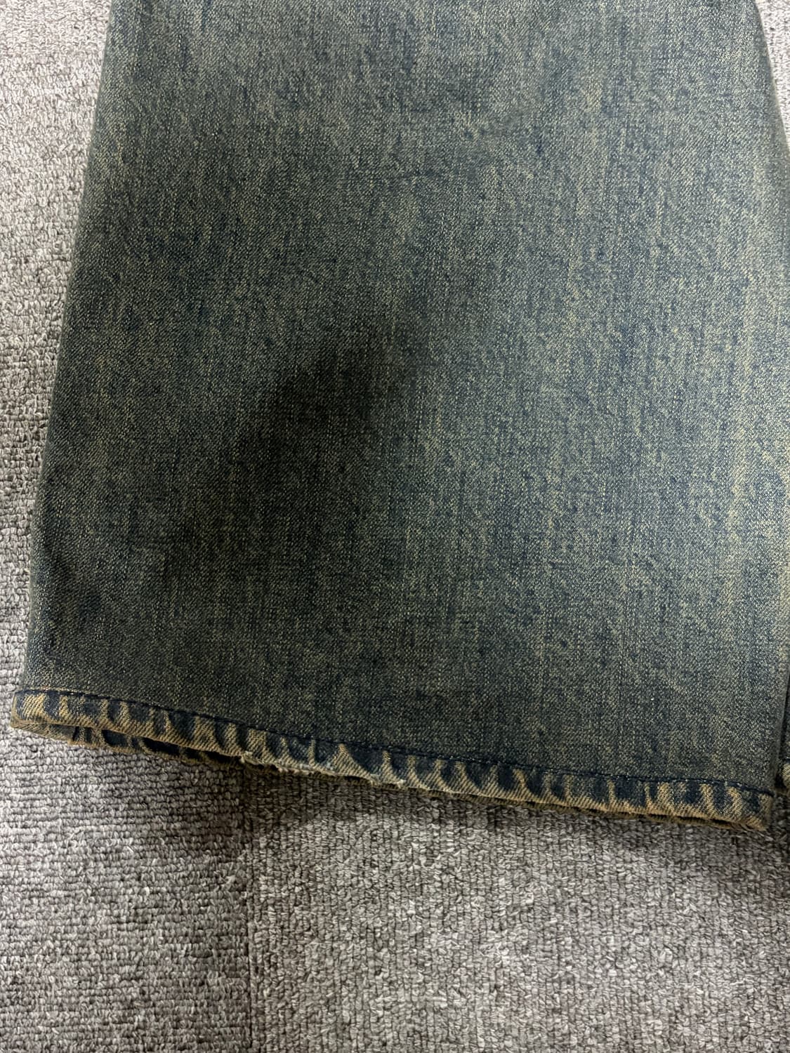 [32] 벨리에 트루와이드 데님 빈티지 인디고 상품이미지3