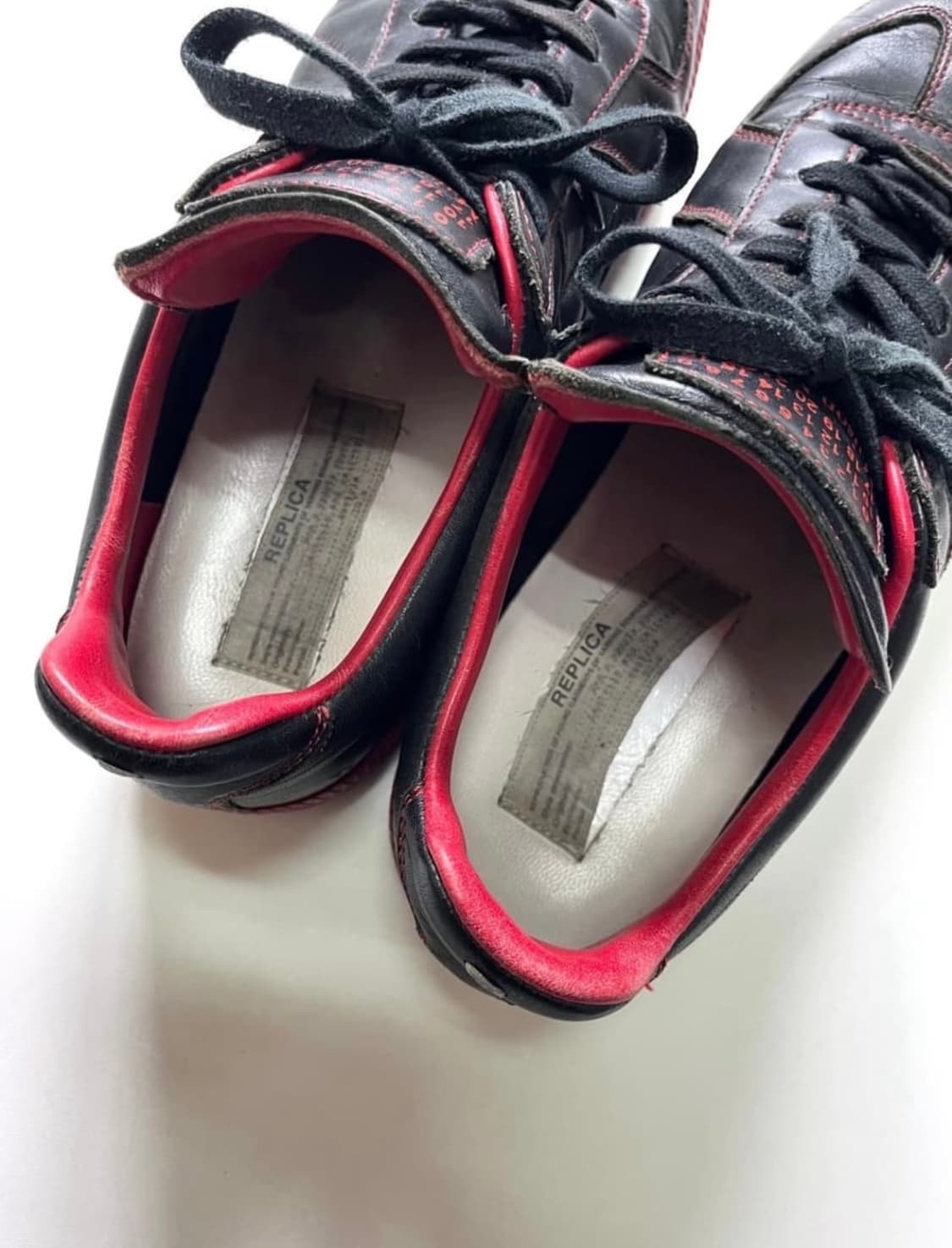 메종 마르지엘라 독일군 레더 스니커즈 상품이미지4