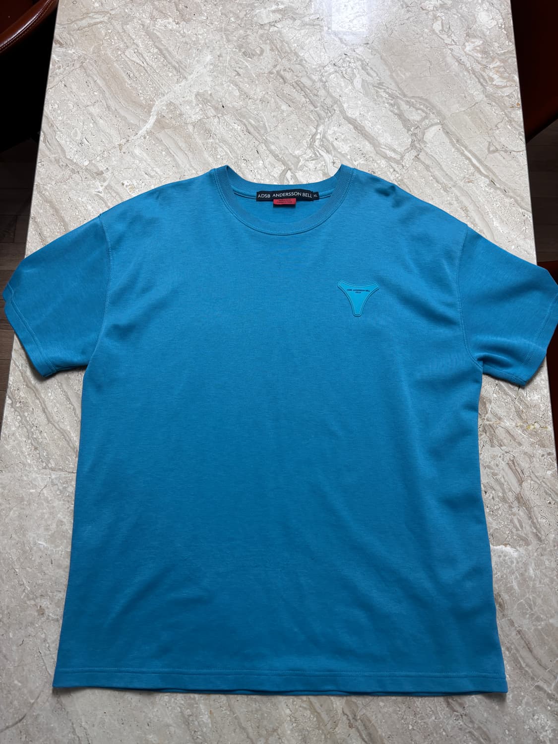 하자없음) 앤더슨벨 스툴 유니섹스 스툴 패치 로고 티셔츠 XL 상품이미지1