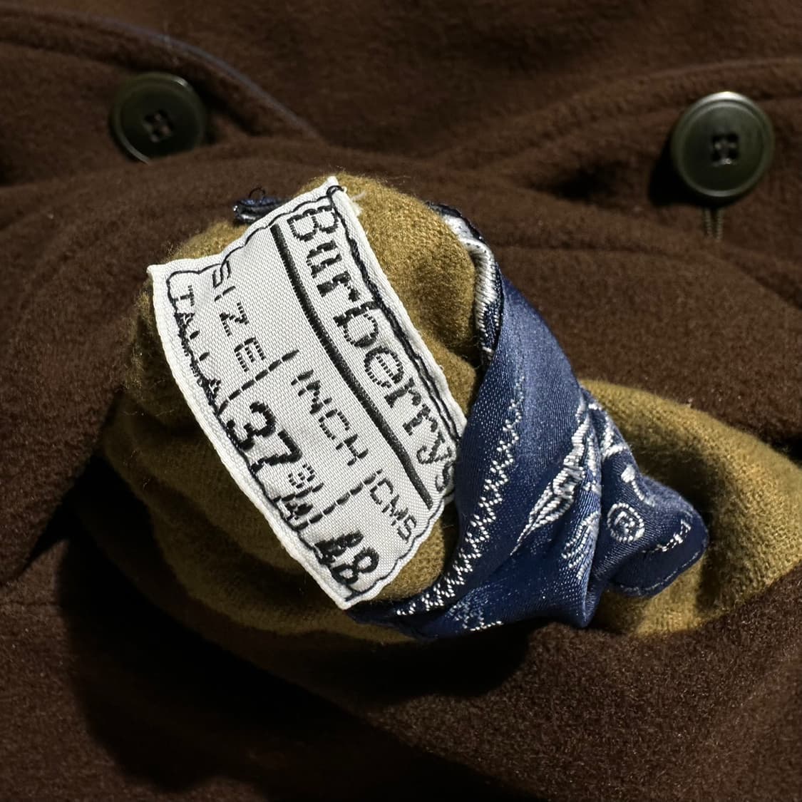 버버리 리버시블 울 캐시미어 싱글 코트 상품이미지9