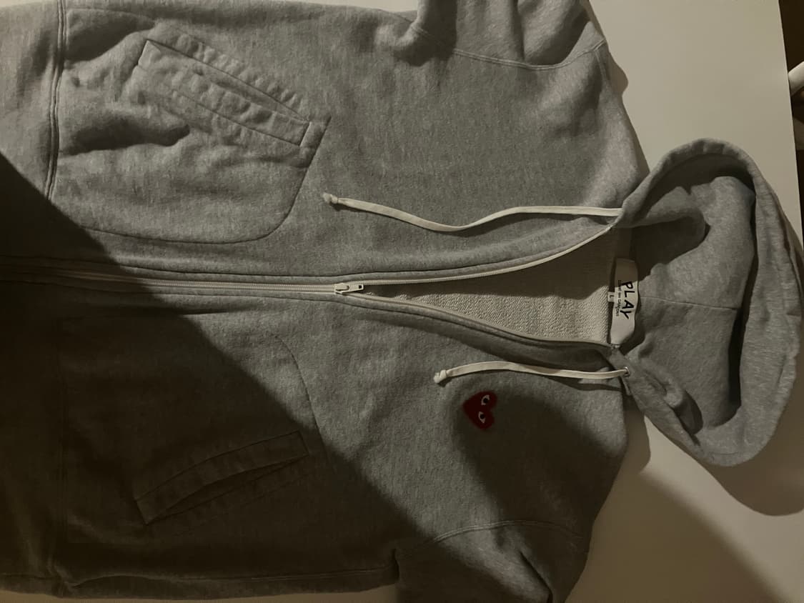 꼼데가르송 후드집업 L 상품이미지5