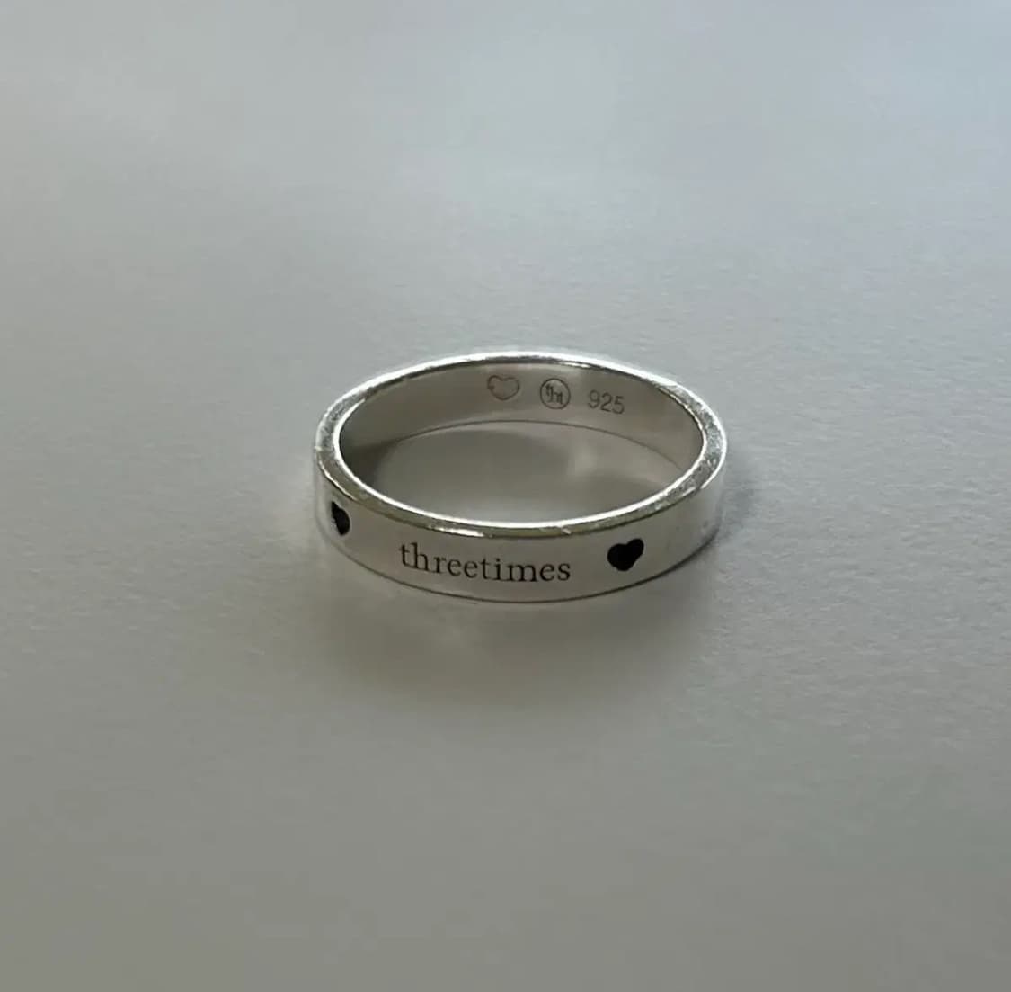 쓰리타임즈 hug ring 반지 허그 링 상품이미지2