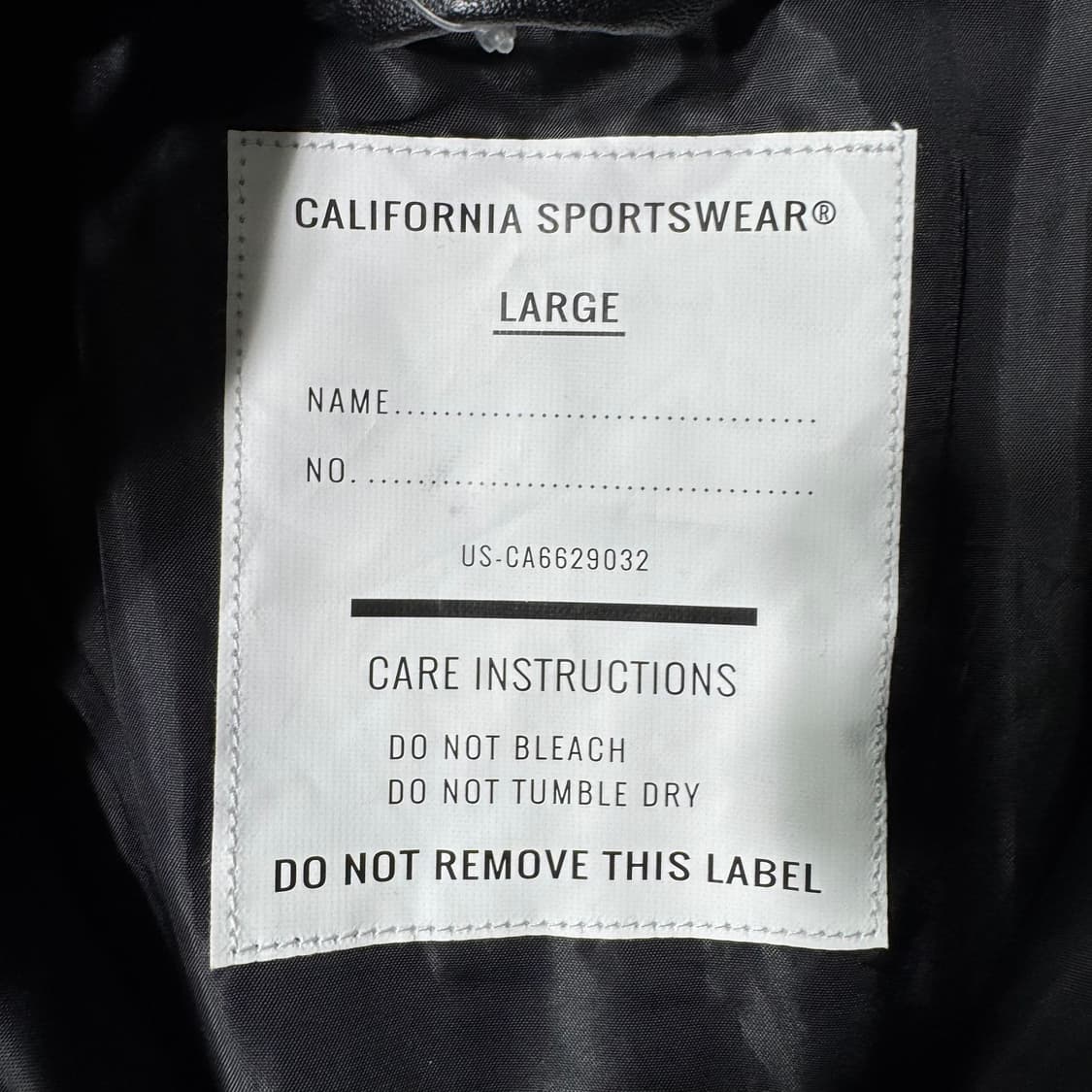 코엔 레더 자켓 블랙 ( L/OLD-8145 ) 상품이미지3