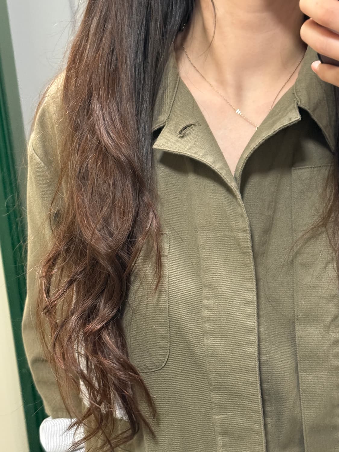 더일마 점프수트 카키  상품이미지8