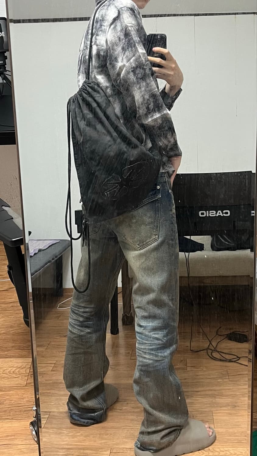 이알티알 카모 스트링백 블랙 상품이미지4