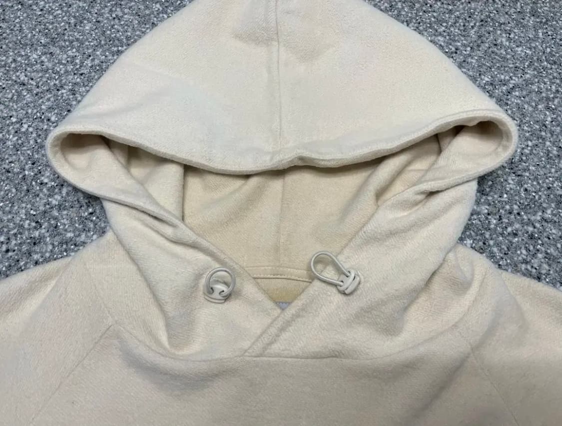 Les. basics hood 오트밀색 후드티 XL 상품이미지2
