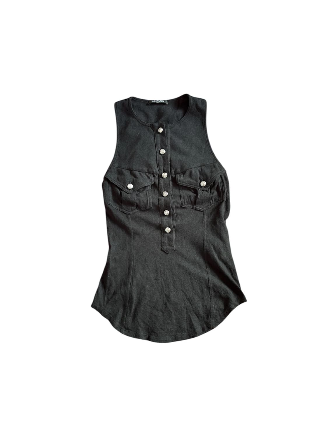 Multi Button Sleeveless  상품이미지1