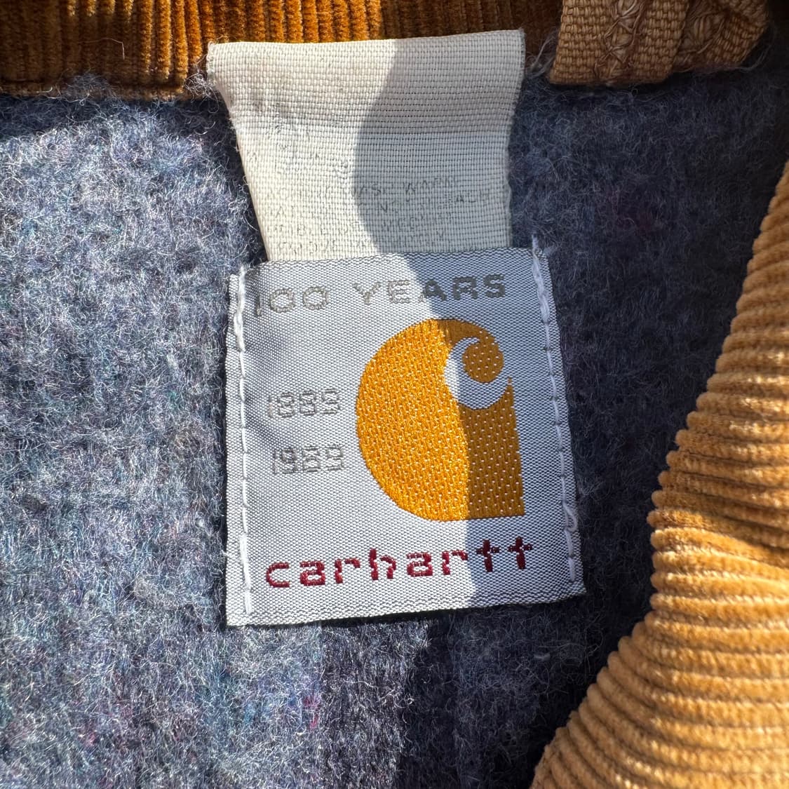 [L] 80s 100주년기념 Carhartt 칼하트 디트로이트 자켓 상품이미지9