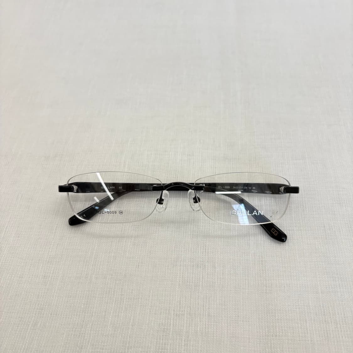 GALLAN 블랙 빈티지 무테 상품이미지4