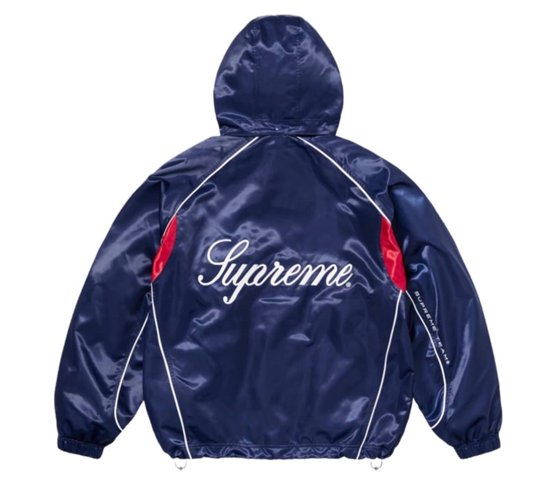 슈프림 사틴 후드 트랙 자켓 네이버 24ss 상품이미지4