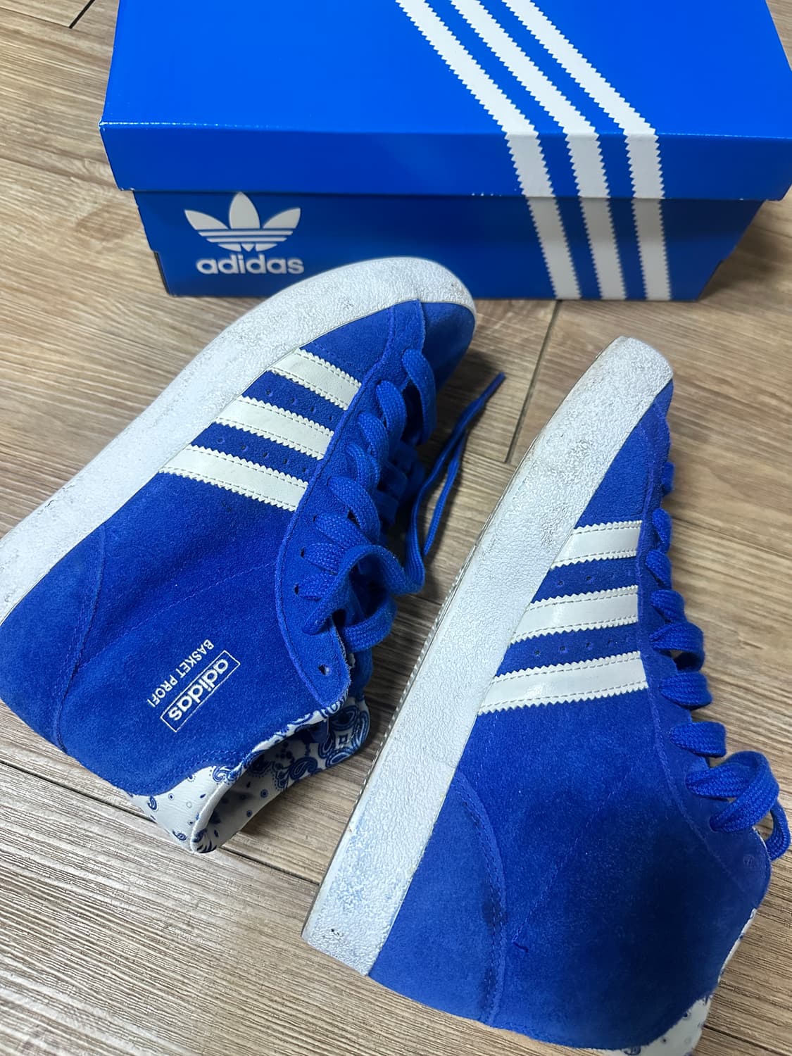 아디다스 바스켓 프로피 하이탑 스니커즈 상품이미지3