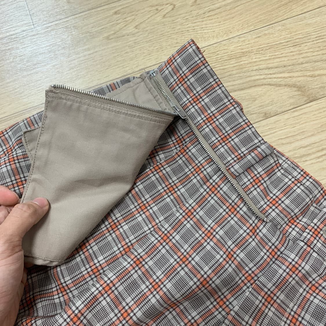 30)Customellow 커스텀멜로우 포켓 체크 반바지 상품이미지5