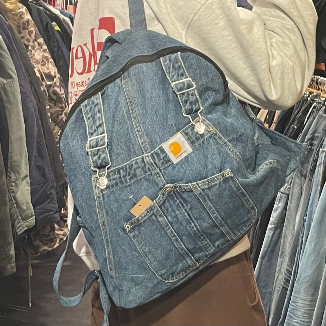 [IM] carhartt 칼하트 리메이크 데님 백팩 상품이미지2