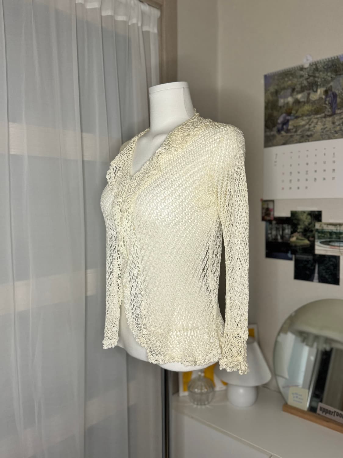 페어리 프릴 크로셰 가디건 상품이미지2