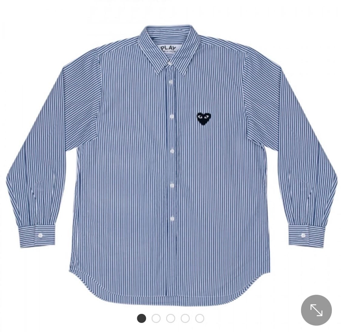 꼼데가르송 스트라이프 셔츠 상품이미지1