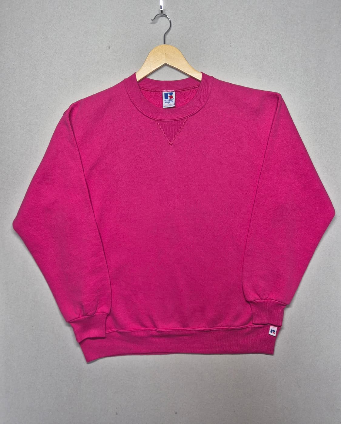 [L] 90s US Made 러셀 핑크 스웻 -124 상품이미지1