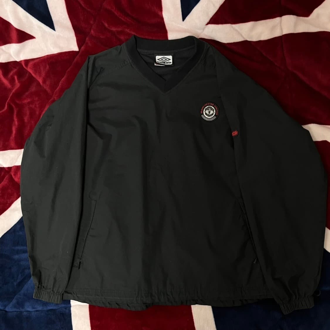 맨체스터 유나이티드 맨유 엄브로 웜업 빈티지 상품이미지1