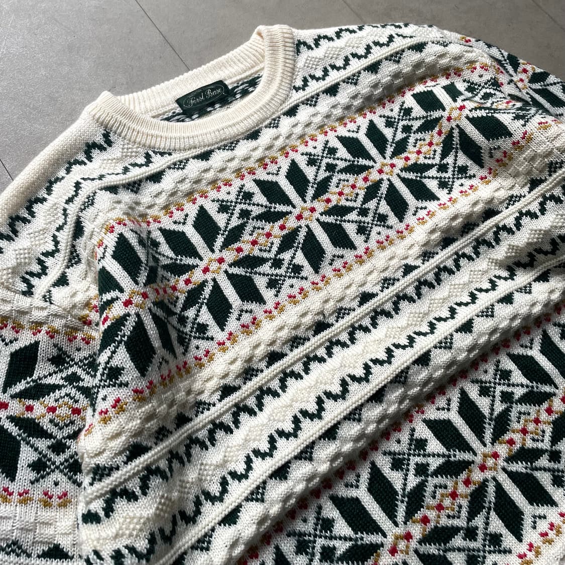 First Base Vintage Sweater 상품이미지1