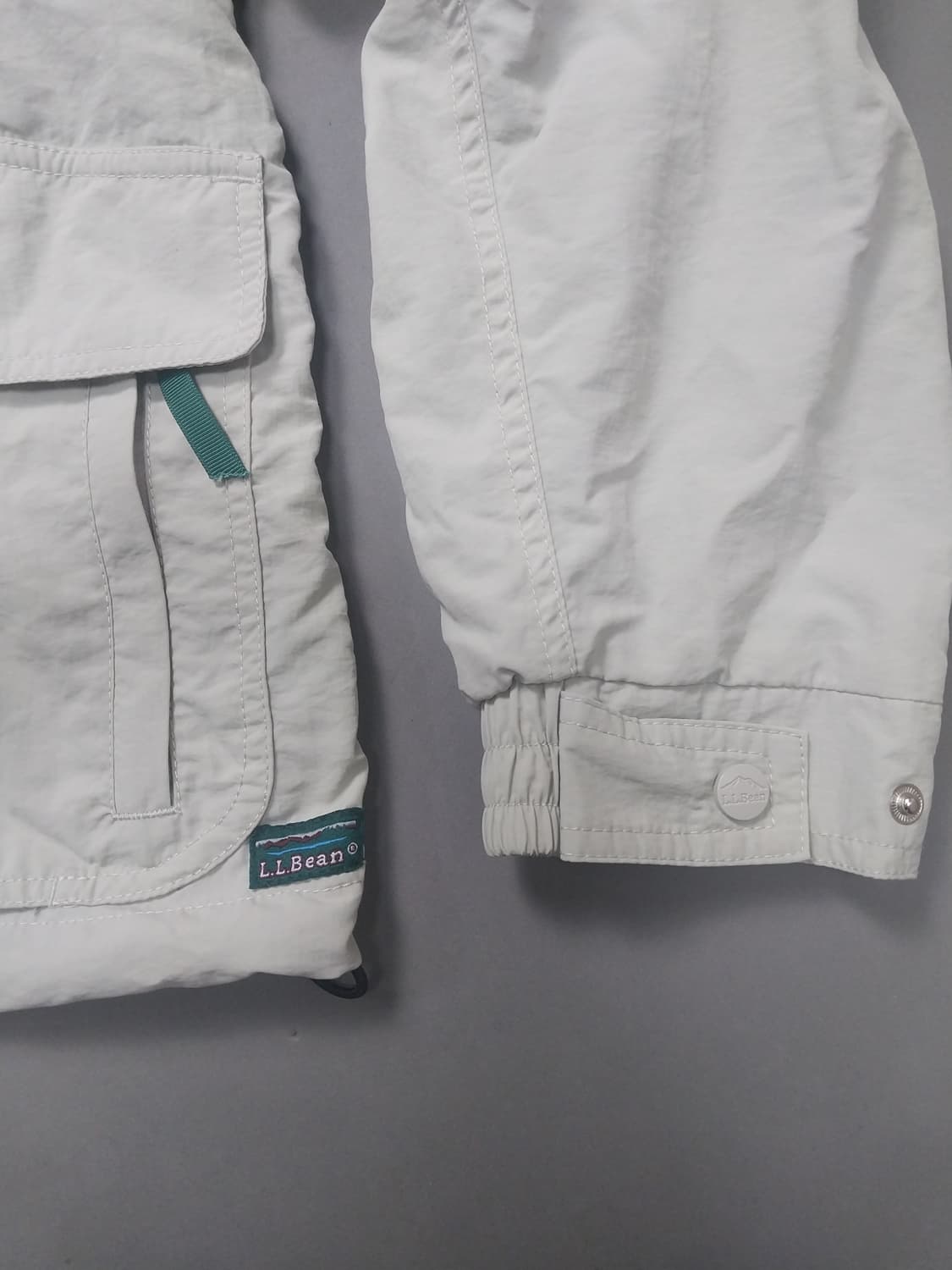 [S] 엘엘빈 재팬에디션 원드 릿지 자켓 오프화이트 컬러 상품이미지5