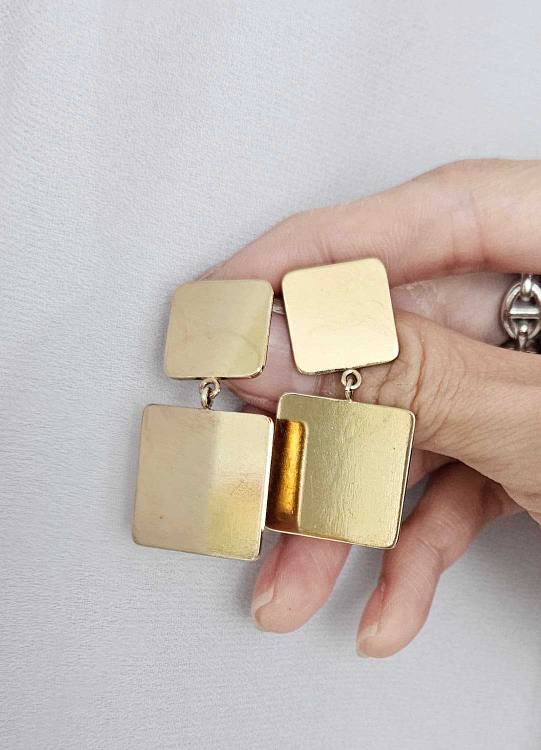 이자벨마랑 빈티지 스퀘어 귀걸이 [정품] 상품이미지1