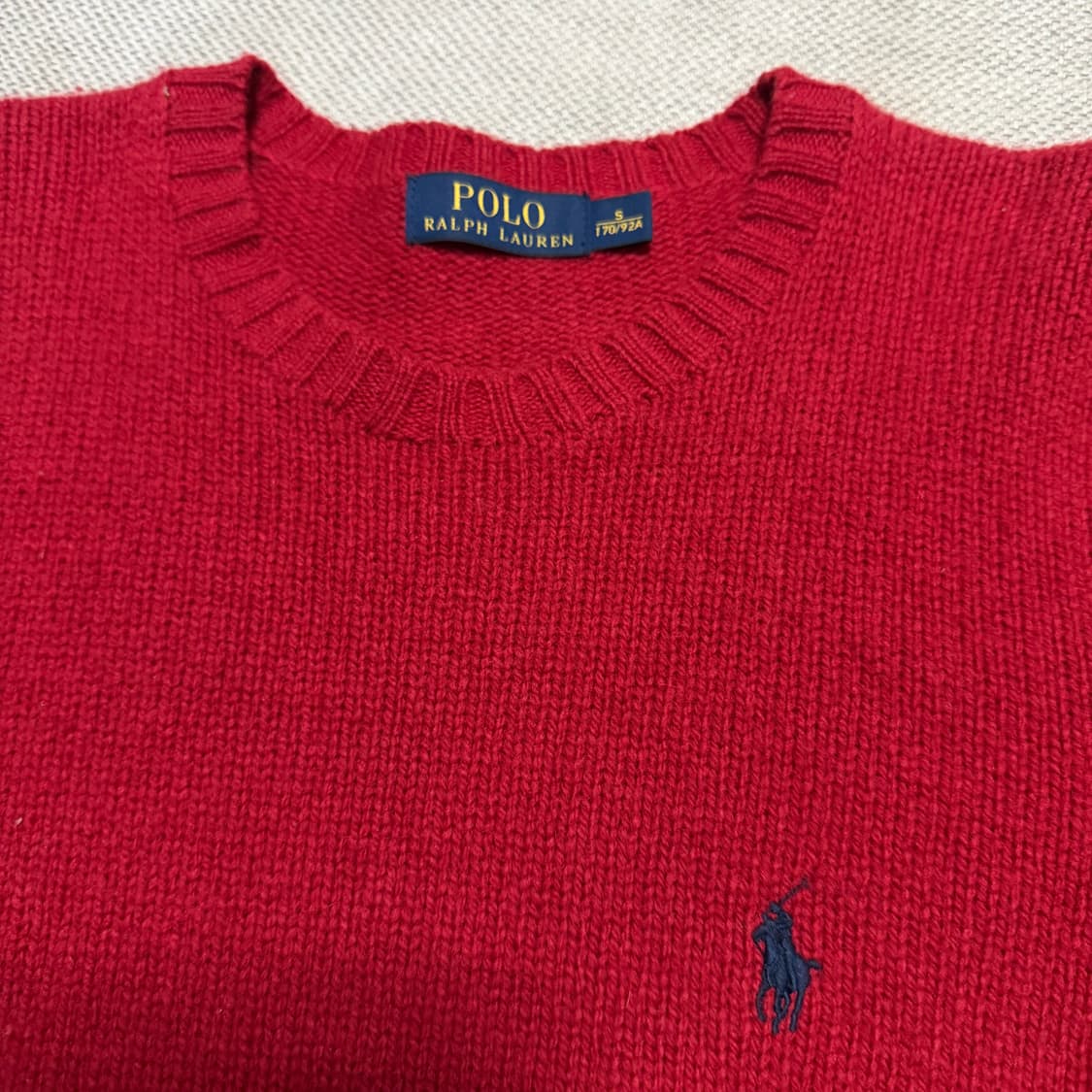 폴로 랄프로렌 라운드 울 니트 상품이미지2