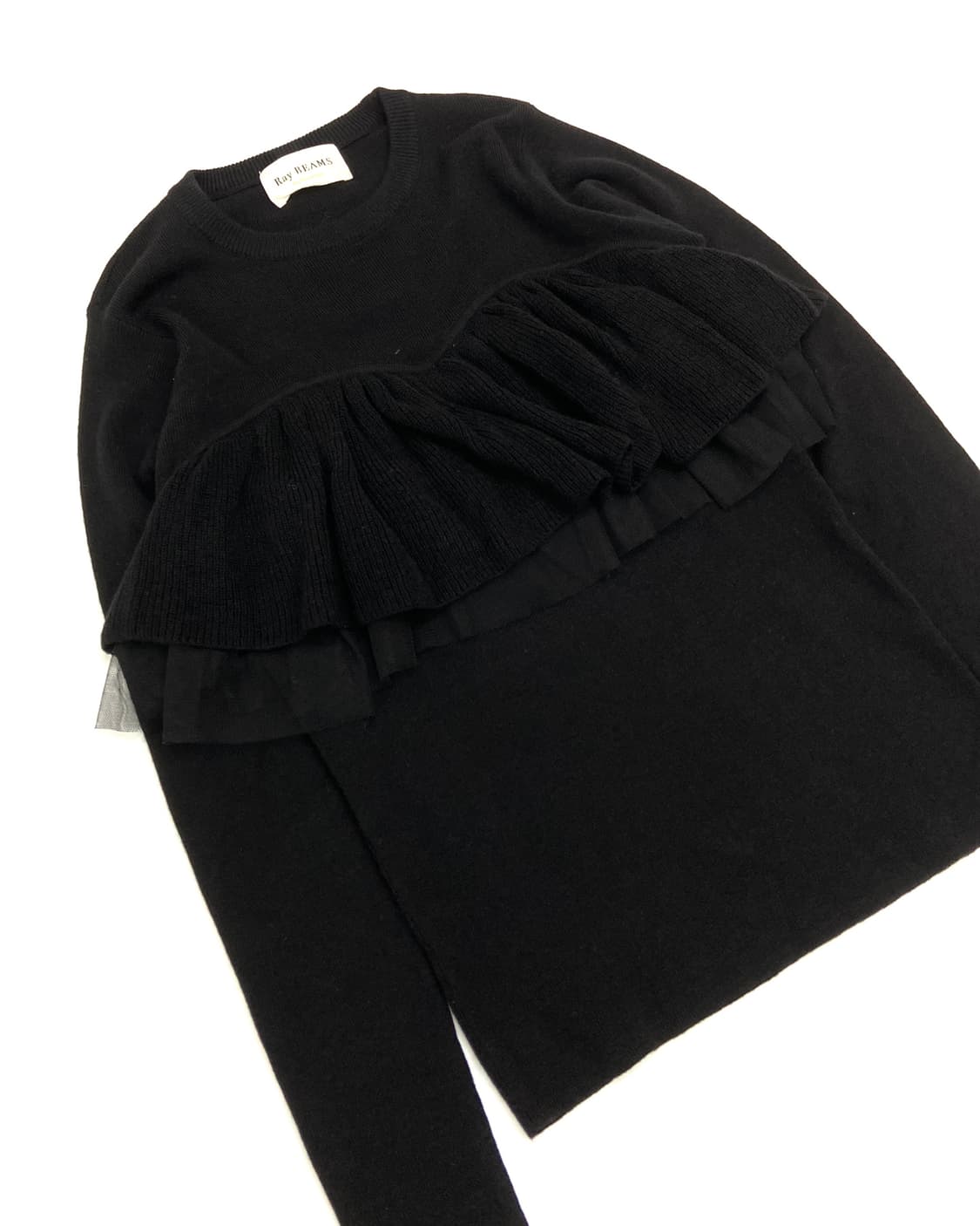 Ray BEAMS Frill Knit .. love ~~ 상품이미지3