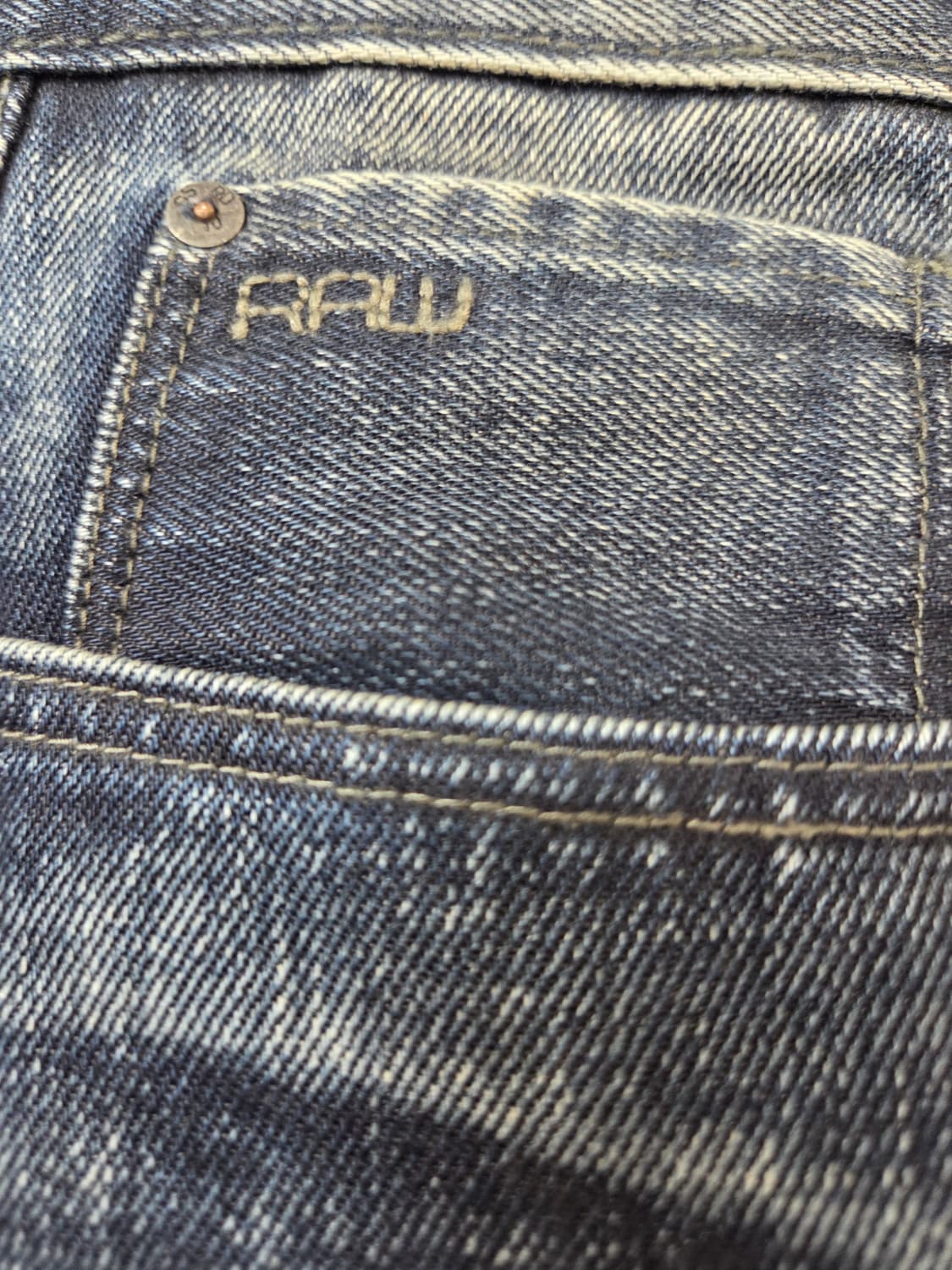 G-STAR RAW 3301 테이퍼드 데님 워싱진(W32/L30) 상품이미지3