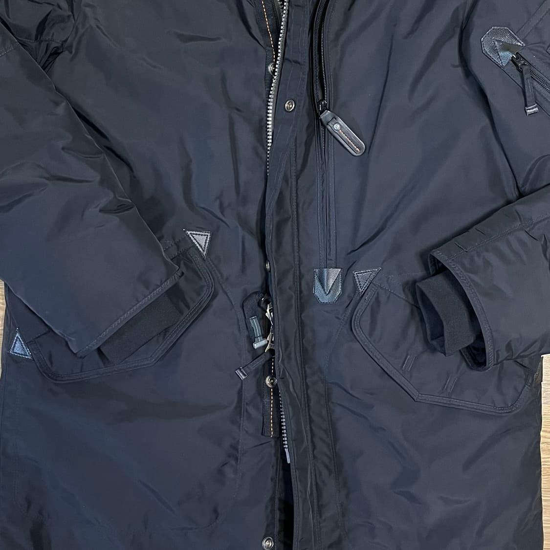 새 상품급) 파라점퍼스 탱크 다운 야상 패딩 마스터피스 오버핏L (정품) 상품이미지6