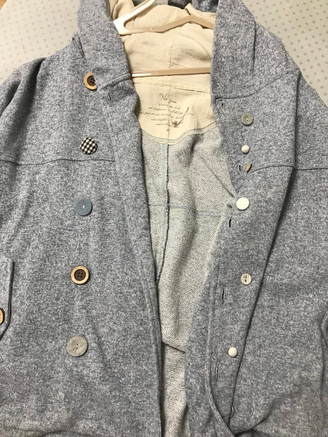 빈티지 7부후집 상품이미지2