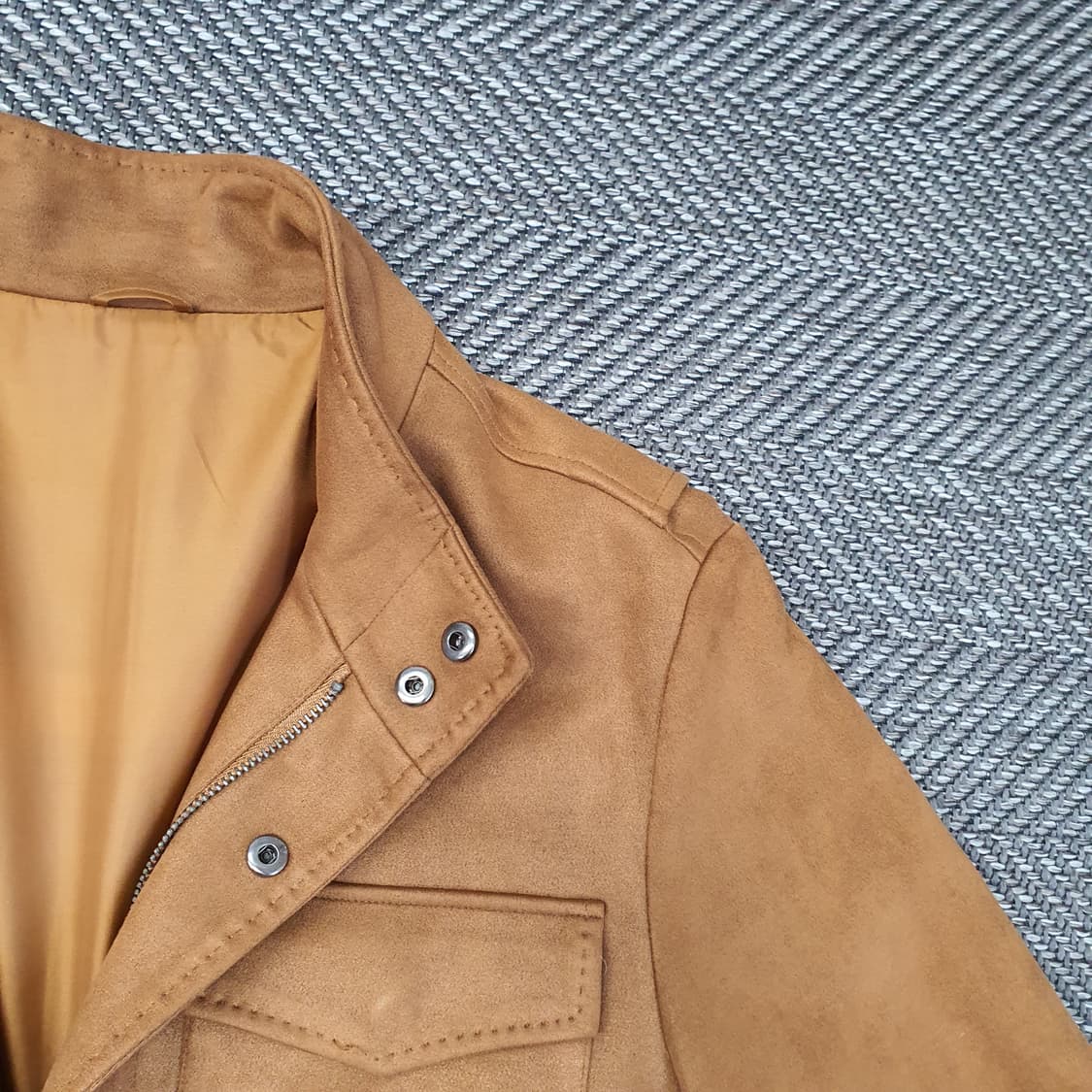 다니엘크레뮤 스웨이드 집업자켓 남자105 상품이미지3