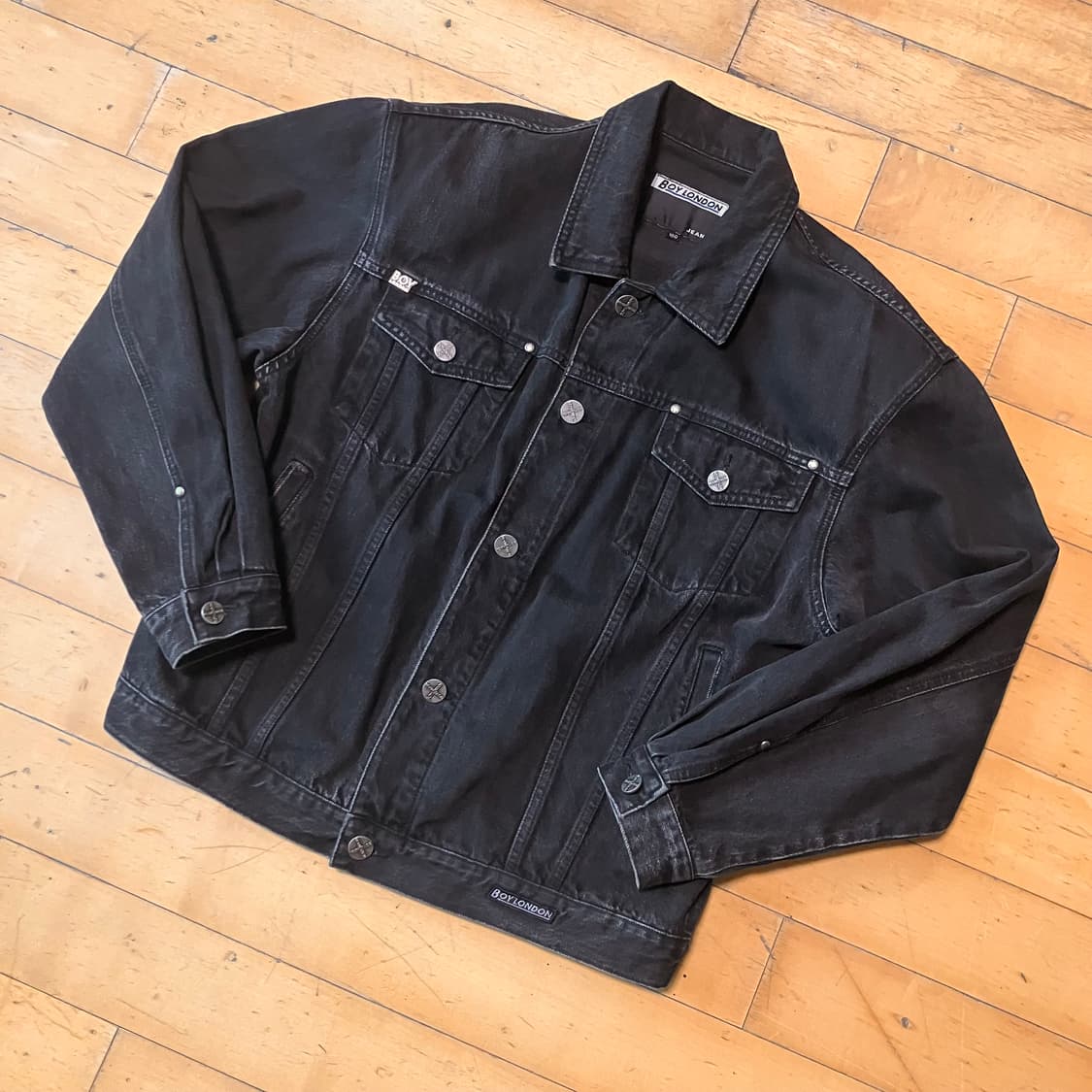 BOY LONDON 보이런던 90s 흑청 데님 셋업 (105) 상품이미지2