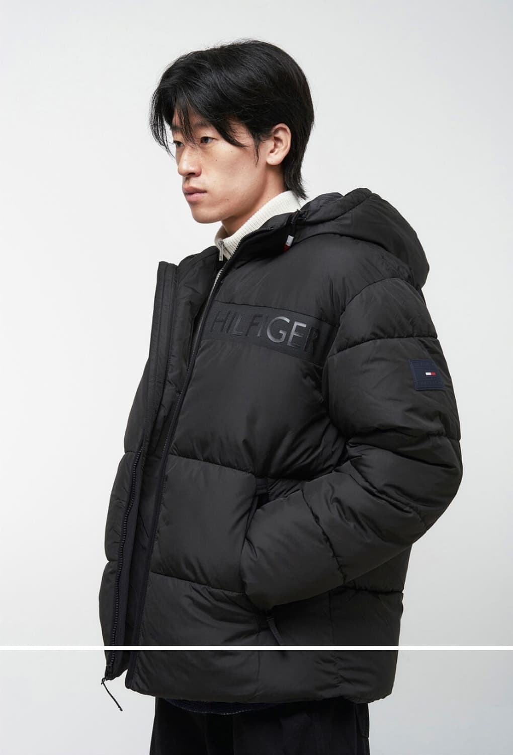 타미힐피거 남성 푸퍼 패딩 95-100 상태최상 상품이미지3