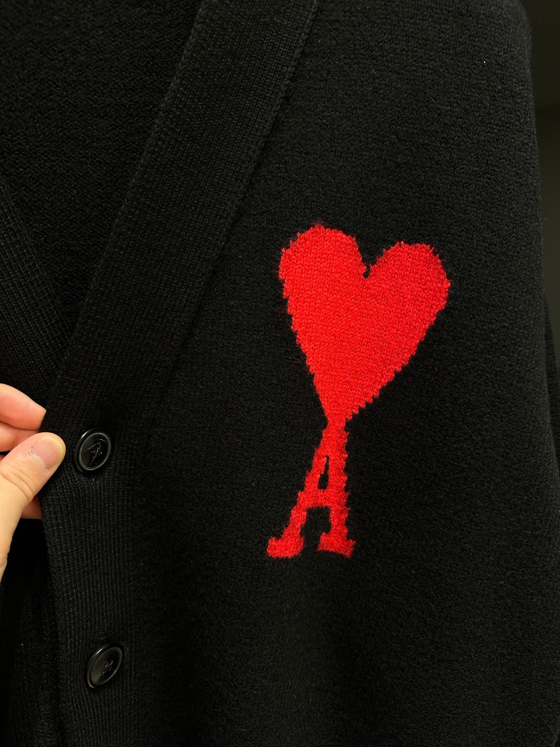 [M]아미 안타르시아 메리노울 가디건 상품이미지3