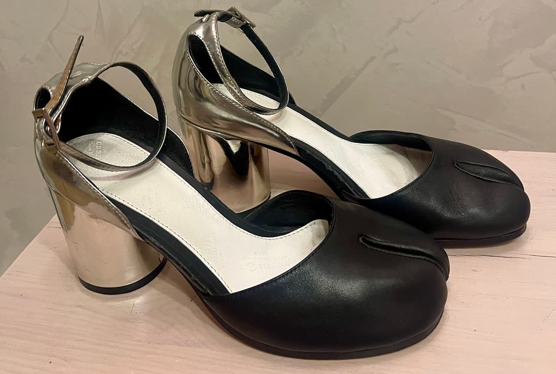 마르지엘라 Margiela 타비 앵클 스트랩 펌프스 37 사이즈 상품이미지8