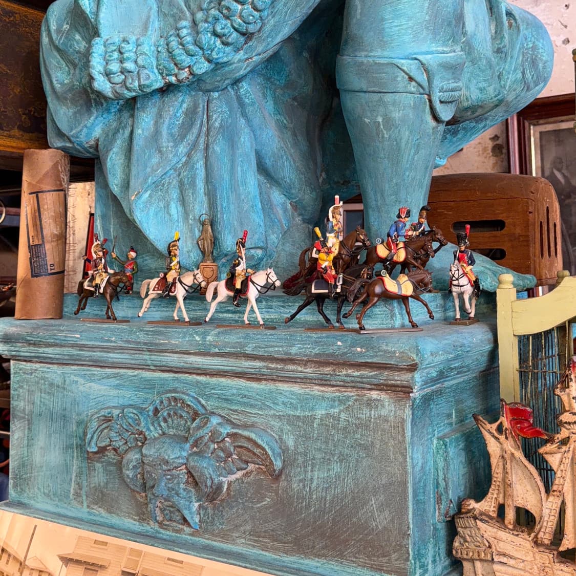 미켈란젤로 대형 레진 파티나 조각상 상품이미지4