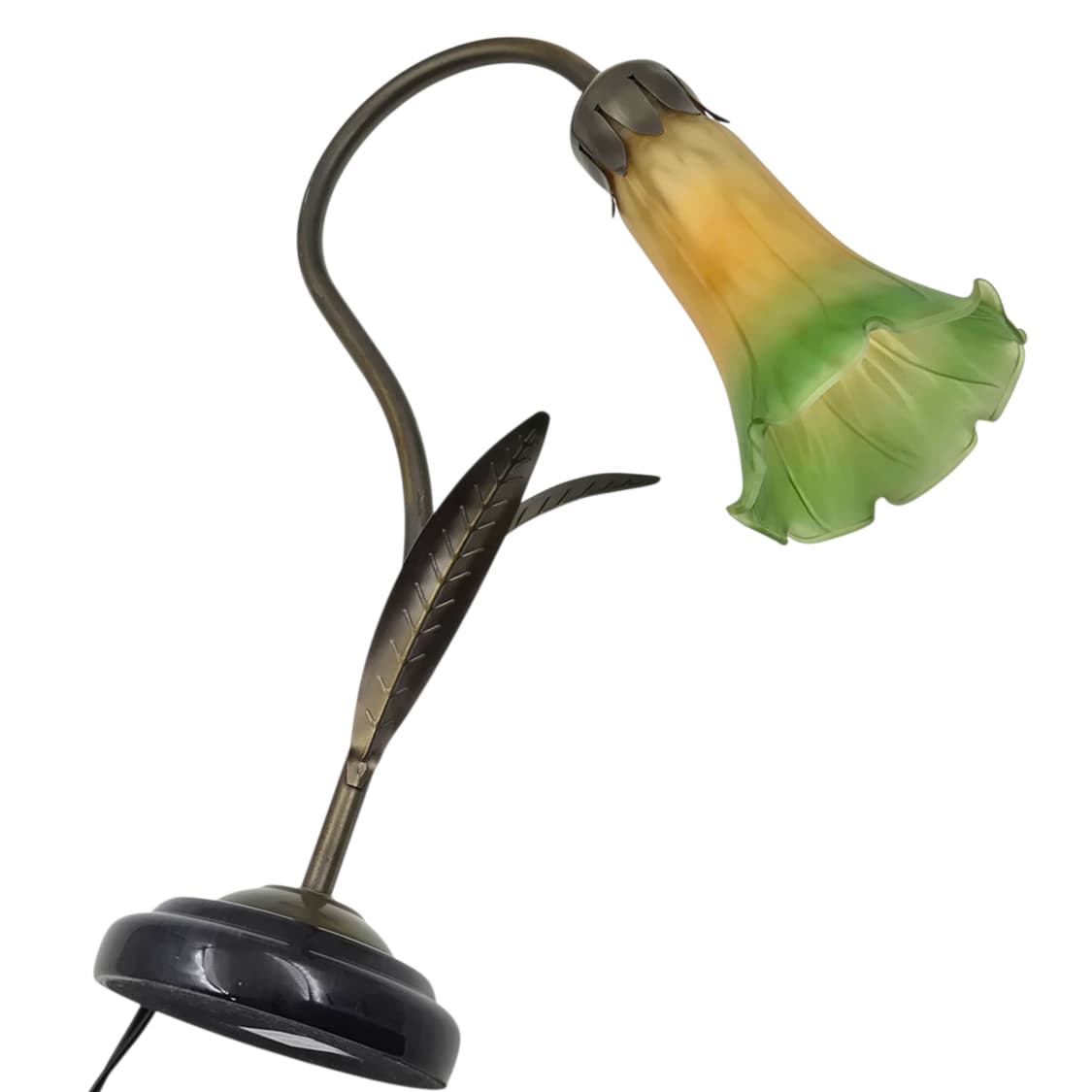 80s 수이코 연꽃 불투명 프릴 테이블 램프 상품이미지6