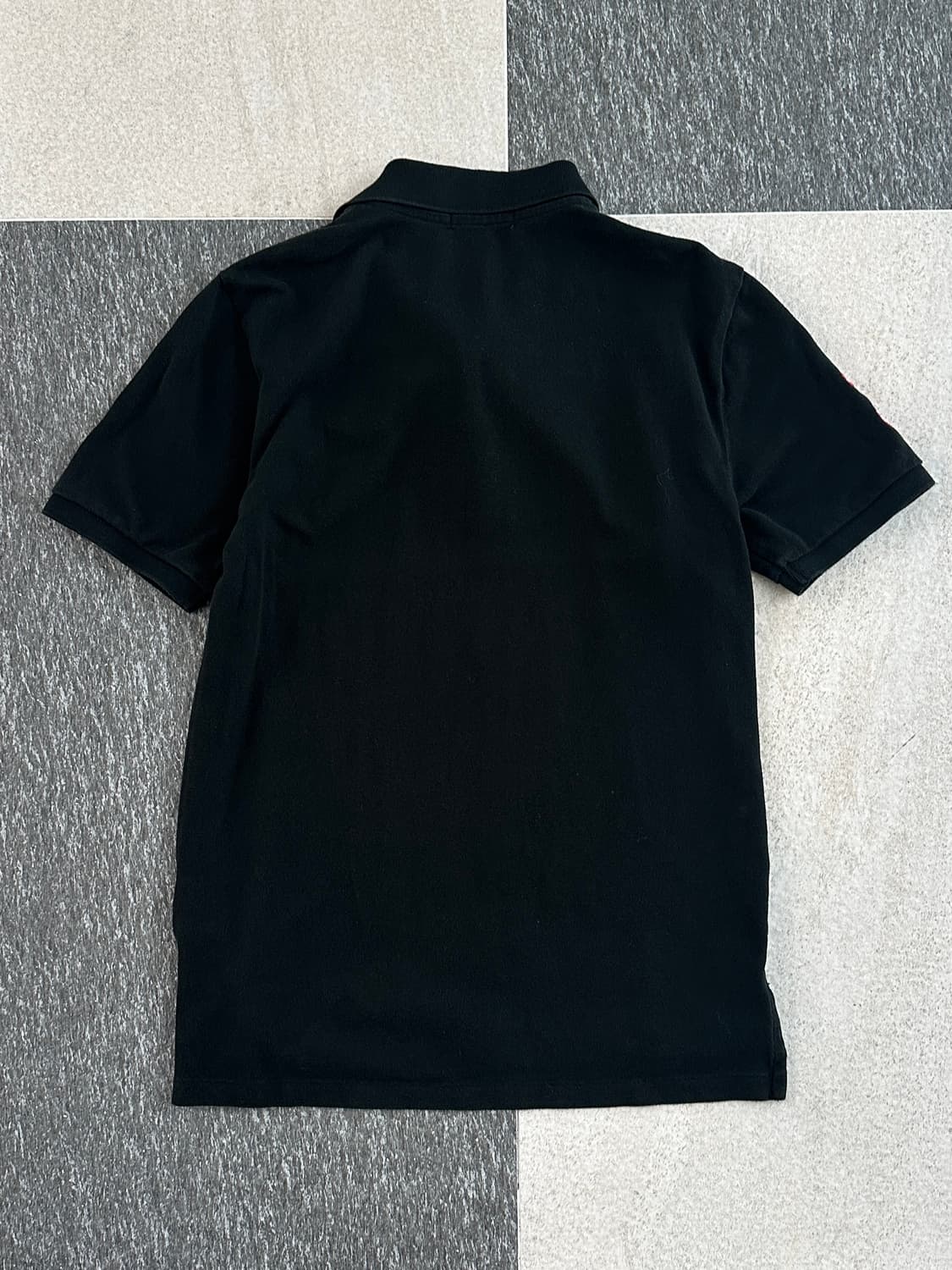 폴로 랄프로렌 블랙 빅포니 카라 티셔츠  상품이미지2