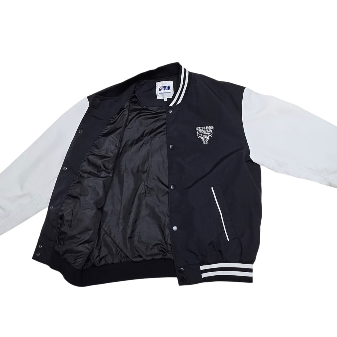NBA 시카고 불스 로고 바시티 자켓 상품이미지2