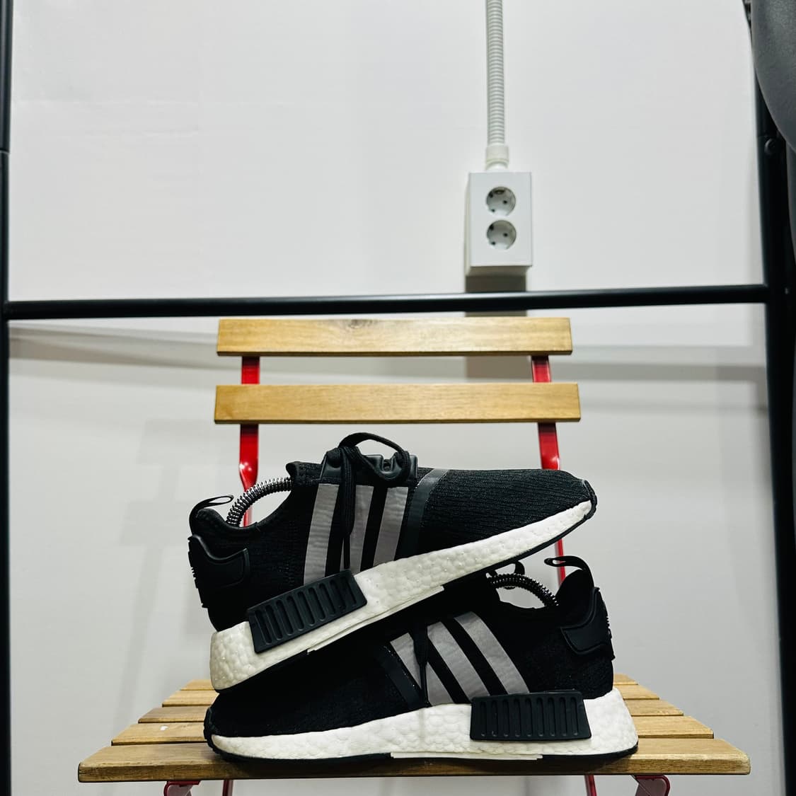 230) 아디다스 운동화 여성 여자 신발 NMD R1 블랙 상품이미지7
