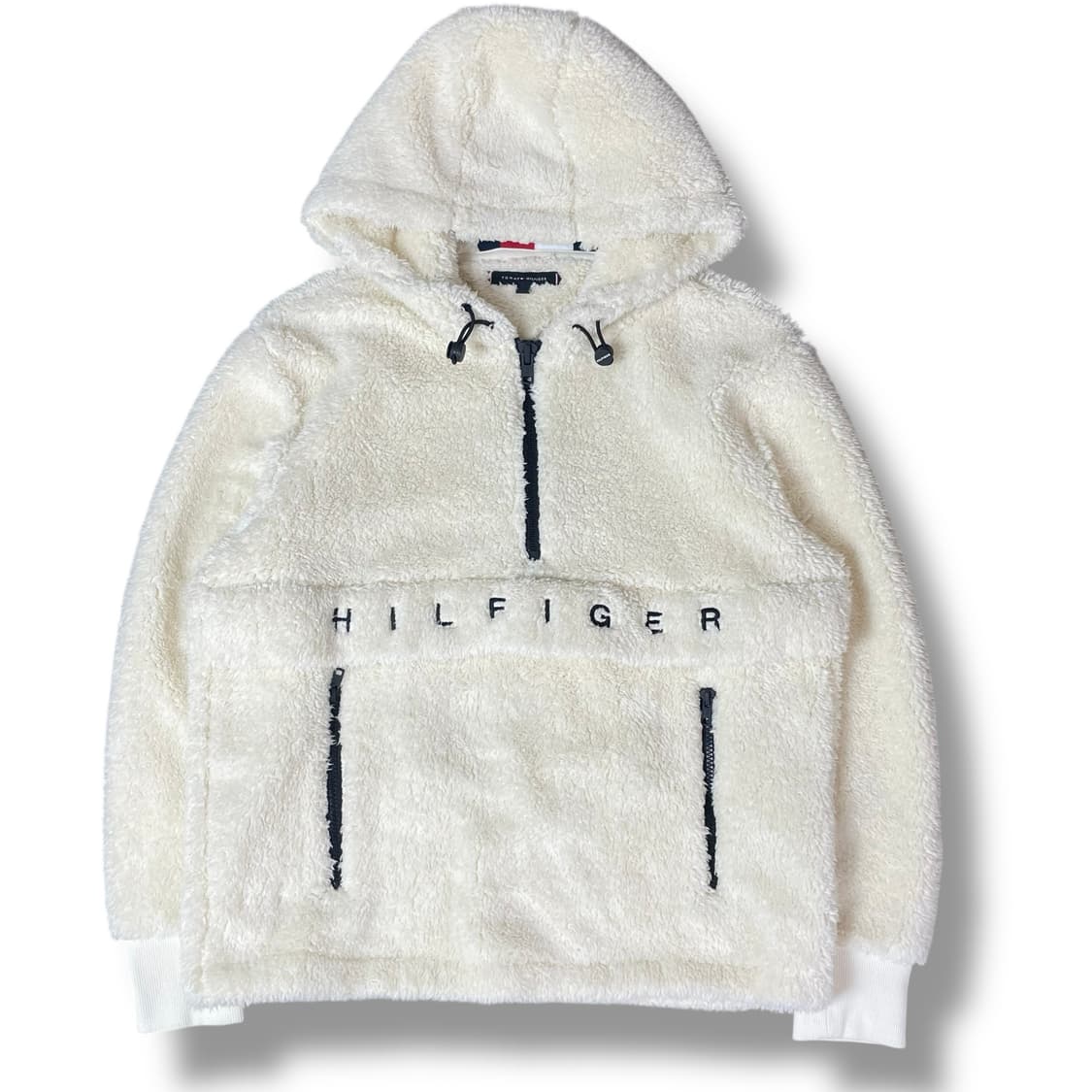 타미힐피거 양털 하프 후리스 후드 M 상품이미지1