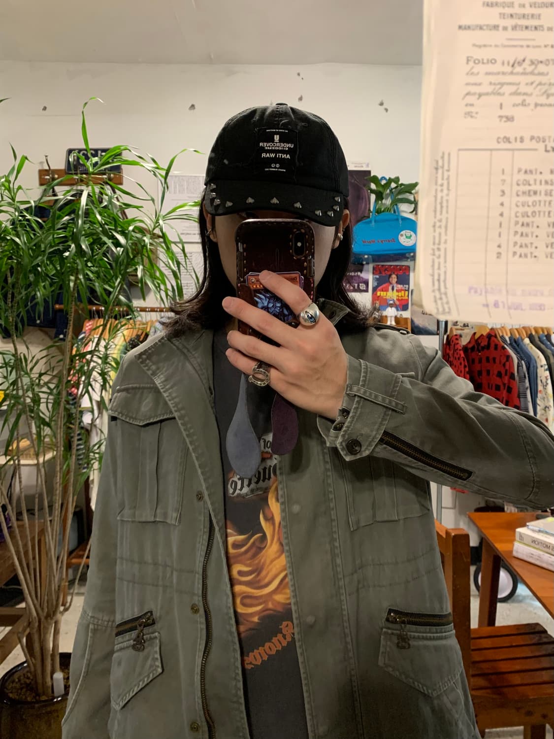 00’s Stussy 스투시 Slink 지퍼 M65 올리브 필드자켓 상품이미지3