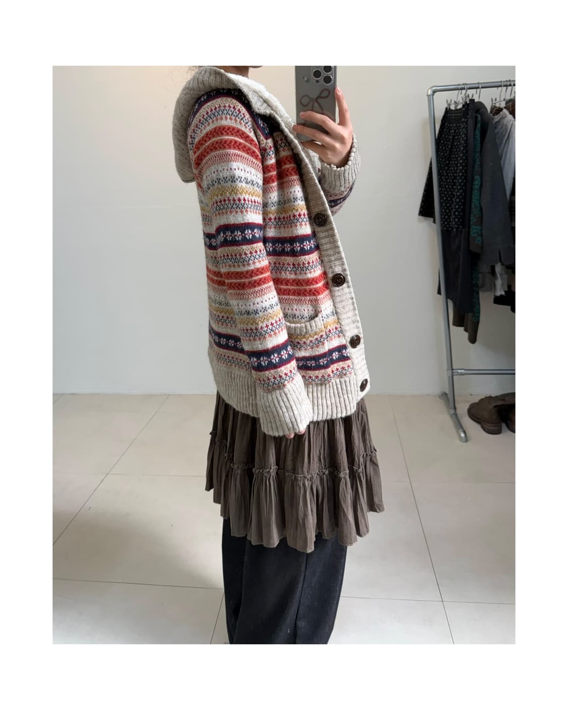 빈티지 니트 자켓 상품이미지2