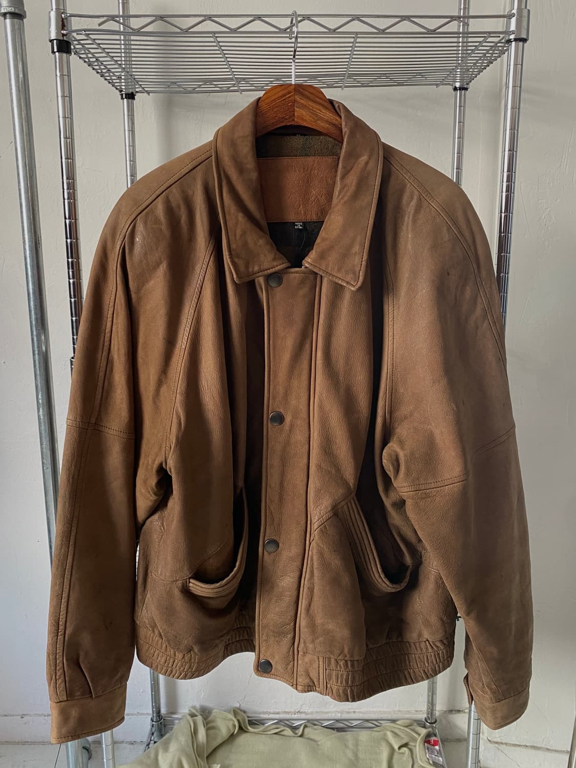 빈티지 레더 자켓 (Man 2XL) AB1708 상품이미지2