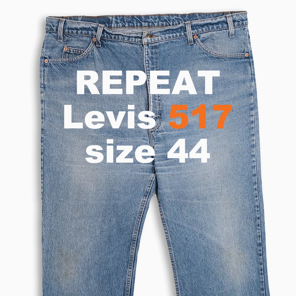 리바이스 517 오렌지탭 연청 90s USA 44 인치 OR5174601 상품이미지1