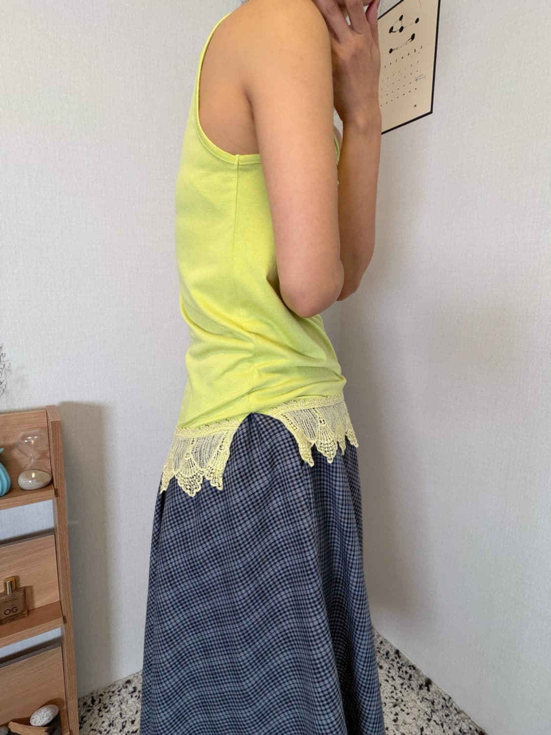 citrus lace sleeveless top 상품이미지3