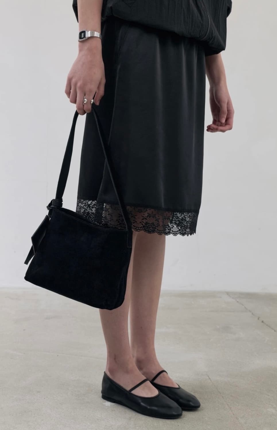 GBH SILKY LACE SKIRT 상품이미지2