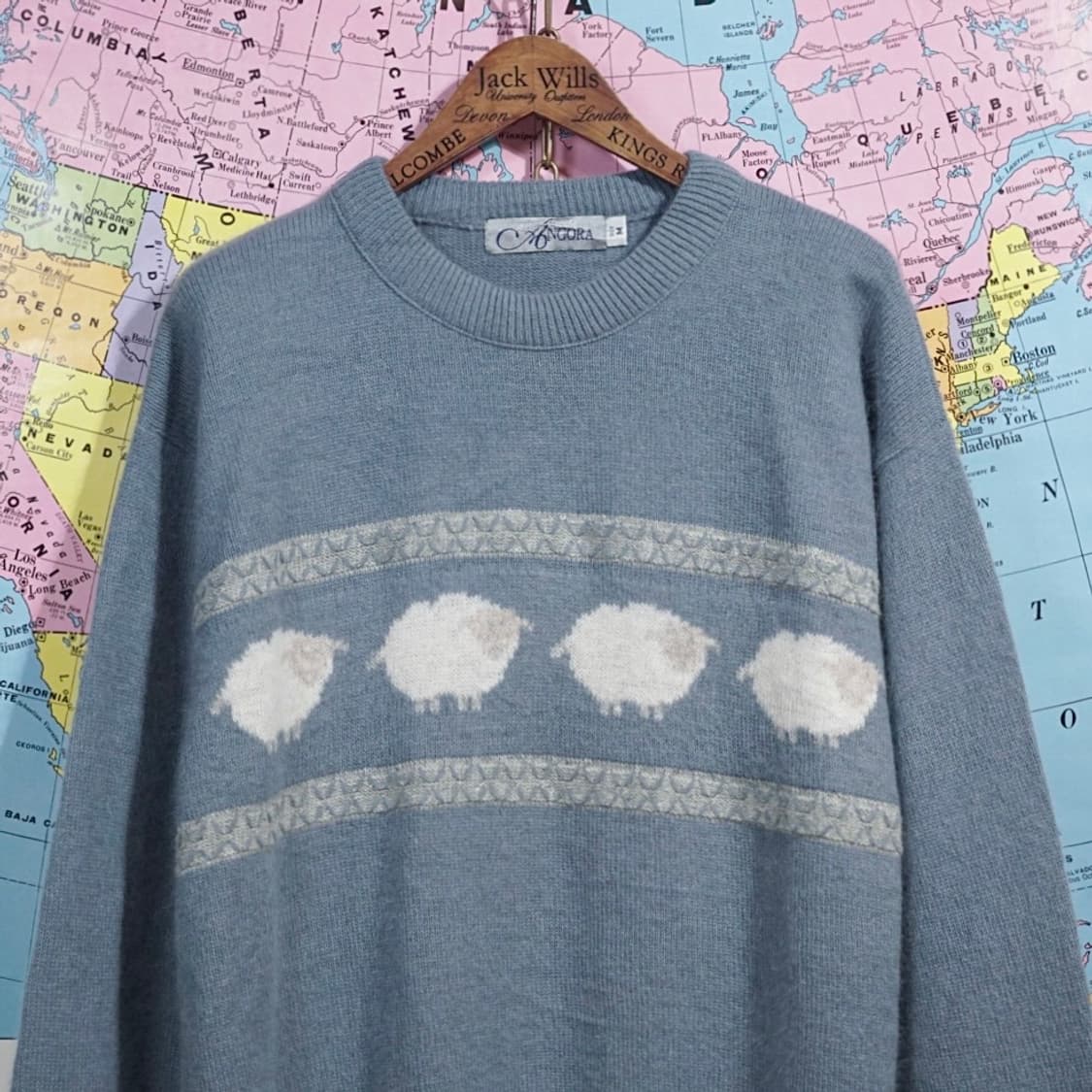 Spring Creek 앙고라 뉴질랜드 램스울 니트 상품이미지2