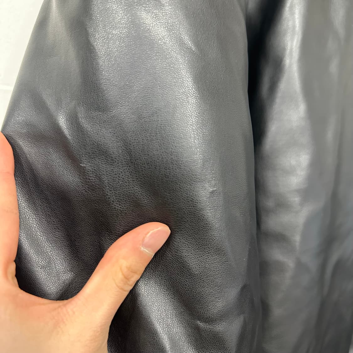 스탠다드에러 레더 패딩 상품이미지6