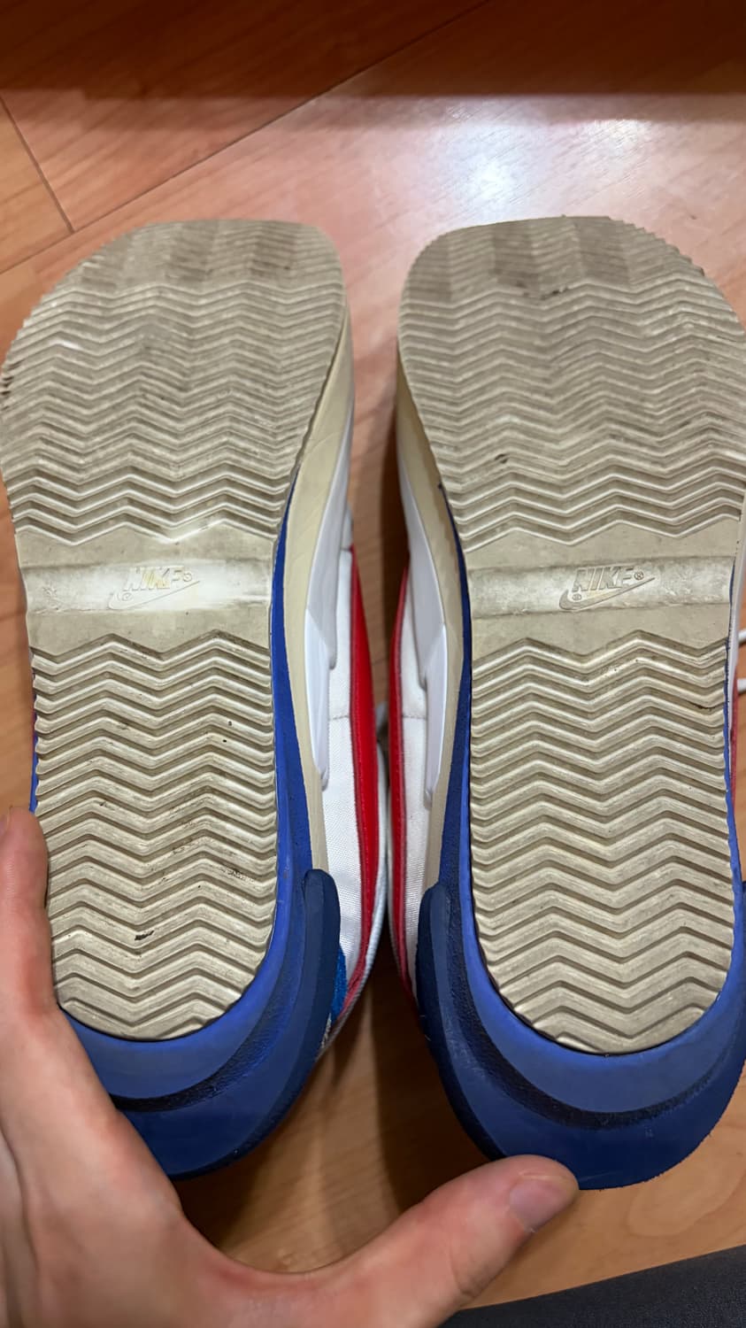 나이키 x 사카이 줌 코르테즈 SP 화이트 앤 유니버시티 레드 260 상품이미지5