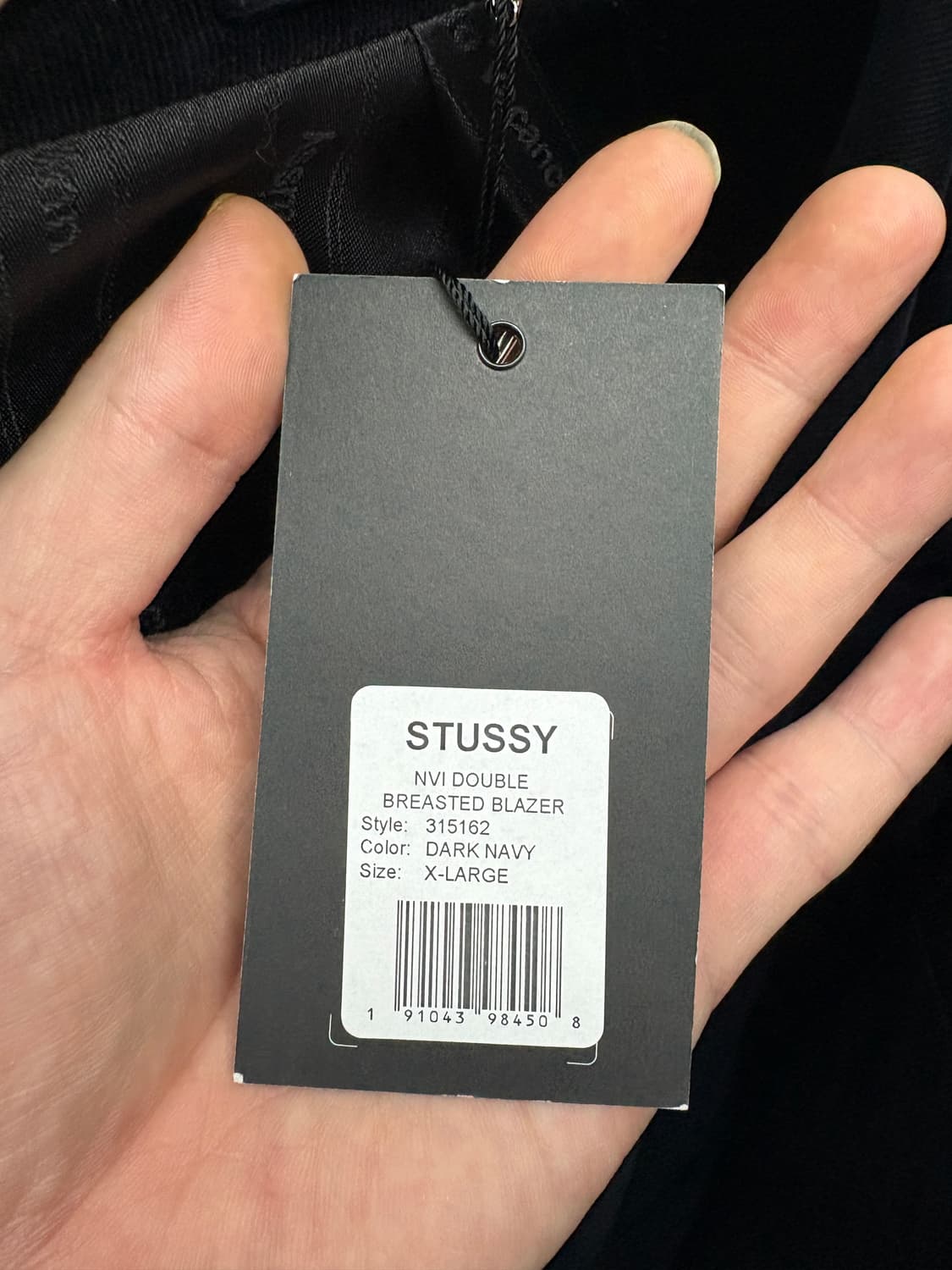 스투시 x 노 베이컨시 인 더블 블레이져 자켓 상품이미지9